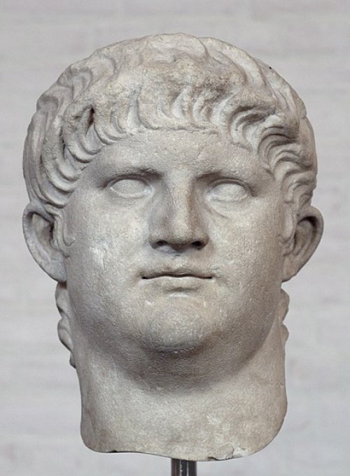 Busto do imperador Nero na Glyptotek de Munique.