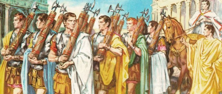 Capa do artigo: Os Fasces e os lictores na Roma Antiga