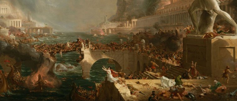 Capa do artigo: 210 razões para o declínio do Império Romano