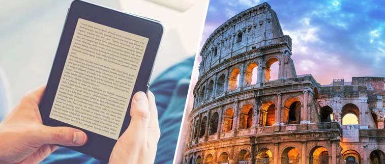 Capa do artigo: Livros de Roma Antiga gratuitos na Library Genesis
