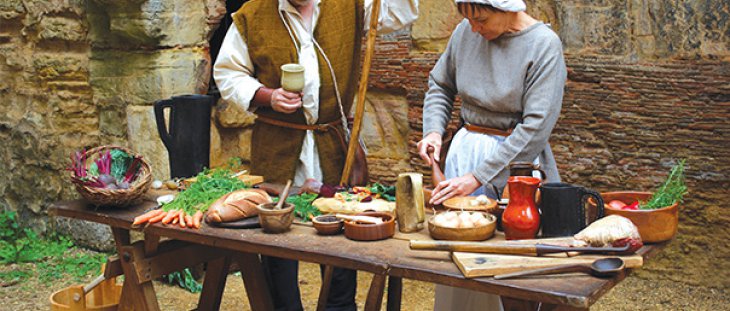 Capa do artigo: Os ofícios da alimentação medieval