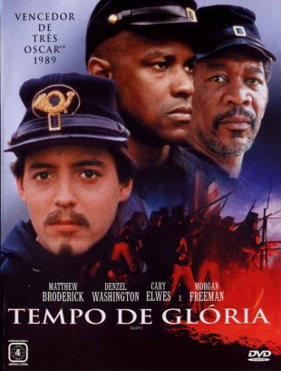 Capa do filme Tempo de Glória (1989)