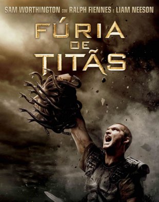 Capa do filme Fúria de Titãs (2010)