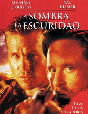 Capa do filme A Sombra e a Escuridão (1996)