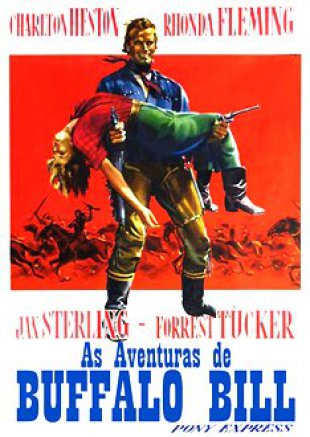 Capa do filme As Aventuras de Búfalo Bill (1953)