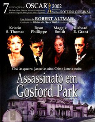 Capa do filme: Assassinato em Gosford Park