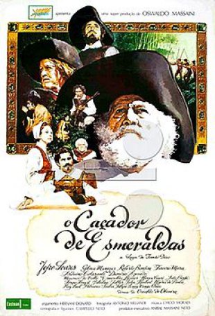 Capa do filme: O Caçador de Esmeraldas
