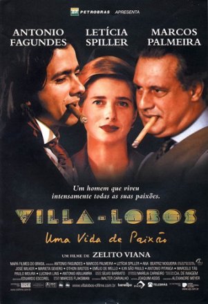 Capa do filme: Villa-Lobos: Uma Vida de Paixão