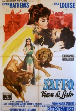 Capa do filme Safo, a Vênus de Lesbos (1960)