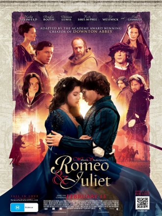 Capa do filme: Romeu e Julieta