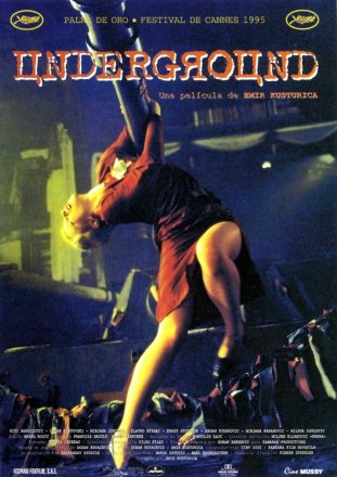Capa do filme Underground: Mentiras de Guerra (1995)