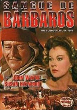 Capa do filme Sangue de Bárbaros (1956)