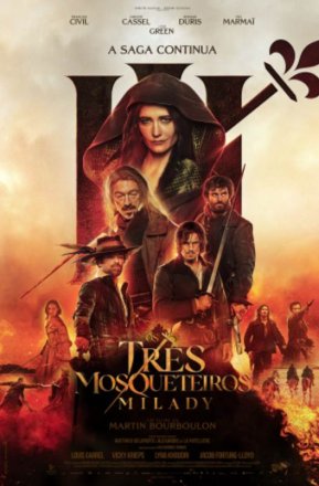 Capa do filme Os Três Mosqueteiros: Milady (2023)