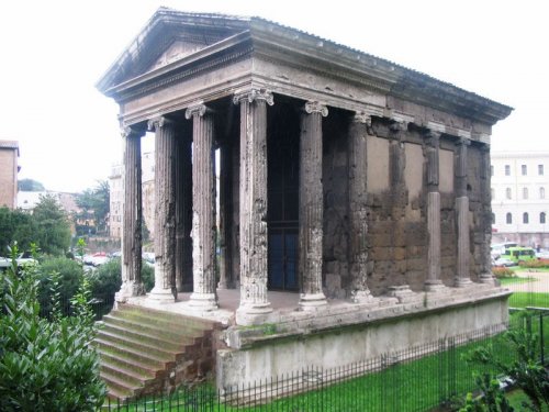 Templo de Portunus em Roma.