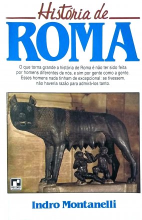 Capa do livro História de Roma, de Indro Montanelli