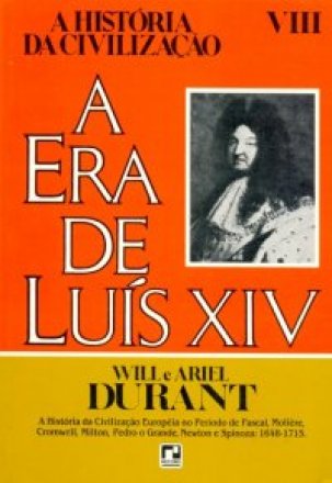 Capa do livro A Era de Luís XIV, de Will Durant
