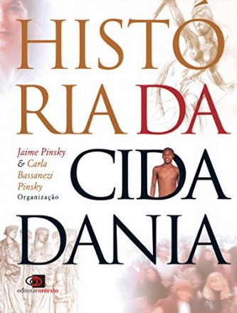 Capa do livro História da Cidadania, de Jaime Pinsky, Carla Bassanezi Pinsky (org.)