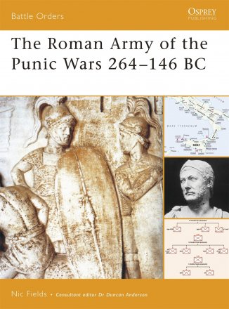 Capa do livro The Roman Army of the Punic Wars 264-146 BC, de Nic Fields