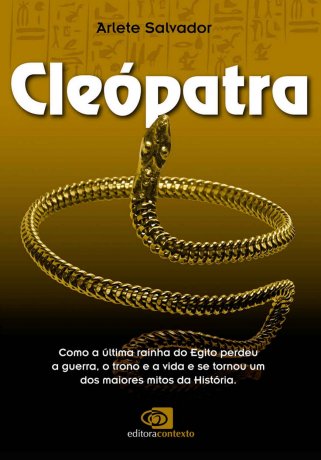 Capa do livro Cleópatra, de Arlete Salvador