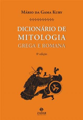 Capa do livro Dicionário de Mitologia Grega e Romana, de Mário da Gama Kury