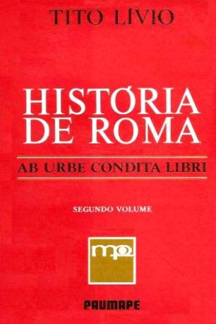 Capa do livro História de Roma - Volume 2, de Tito Lívio