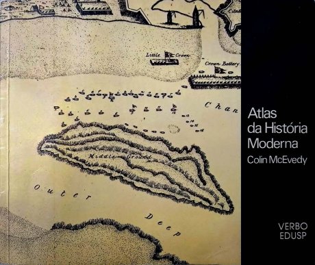 Capa do livro Atlas de História Moderna, de Colin McEvedy
