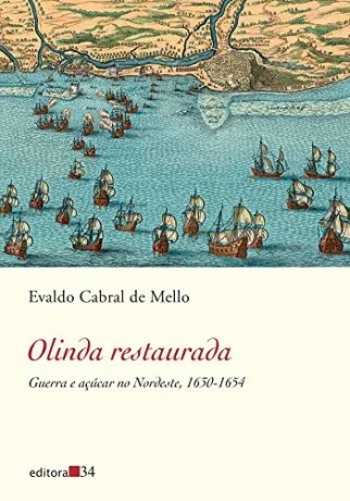 Capa do livro Olinda Restaurada, de Evaldo Cabral de Mello