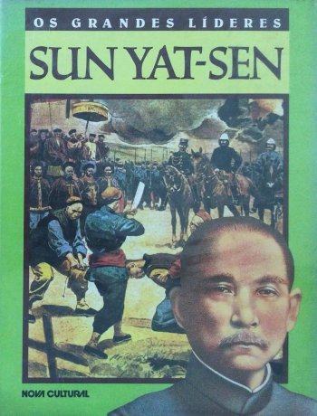 Capa do livro Os Grandes Líderes - Sun Yat-Sen, de Jeffrey Barlow