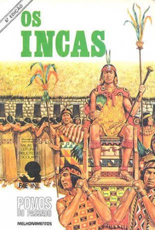 Capa do livro Povos do Passado: Os Incas, de C.A.Burland