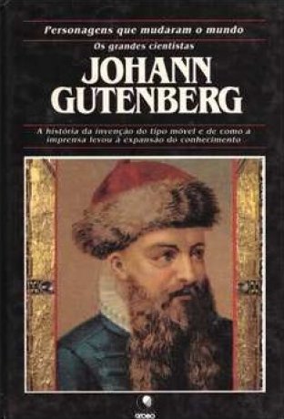 Capa do livro Johann Gutenberg, de Michael Pollard