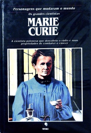 Capa do livro Marie Curie, de Beverley Birch