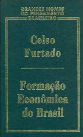 Capa do livro Formação Econômica do Brasil, de Celso Furtado