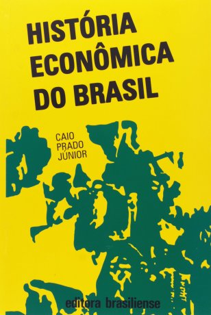 Capa do livro História Econômica do Brasil, de Caio Prado Junior