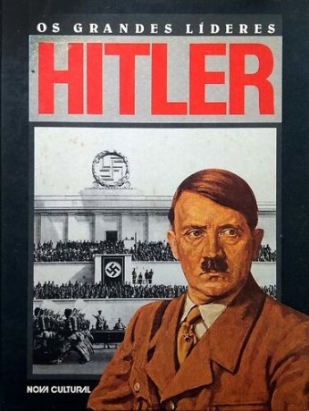 Capa do livro Os Grandes Líderes - Hitler, de Dennis Wepman