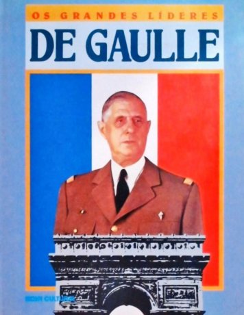 Capa do livro Os Grandes Líderes - De Gaulle, de Susan Banfield