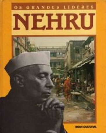 Capa do livro Os Grandes Líderes -  Nehru, de Lila Finck, John P. Hayes