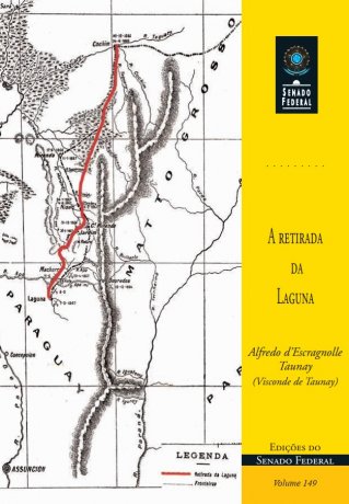 Capa do livro A retirada da Laguna, de Visconde de Taunay