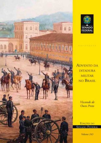 Capa do livro Advento da ditadura militar no Brasil, de Afonso Celso de Assis Figueiredo