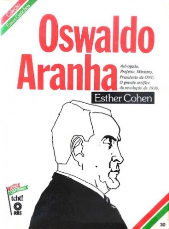 Capa do livro Oswaldo Aranha, de Esther Cohen
