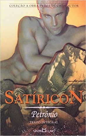 Capa do livro Satíricon, de Petrônio