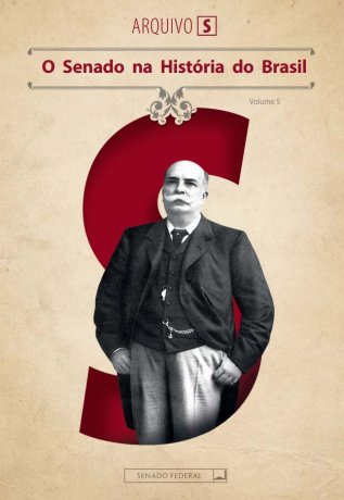 Capa do livro O Senado na História do Brasil 5, de Ricardo Westin