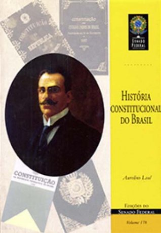 Capa do livro História constitucional do Brasil, de Aurelino Leal