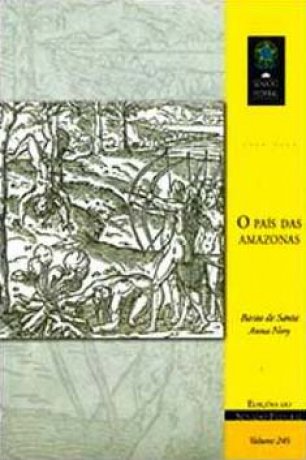 Capa do livro O país das amazonas, de Frederico José de Santana Néri