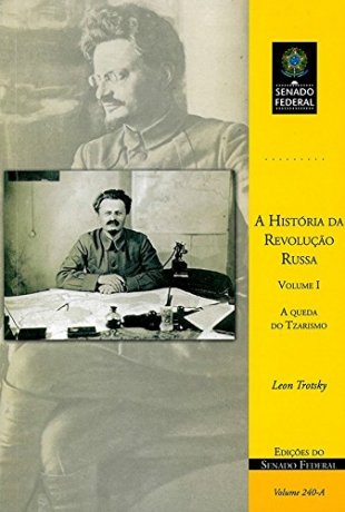 Capa do livro A história da Revolução Russa, de Leon Trotsky