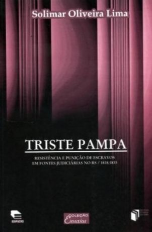 Capa do livro Triste Pampa, de Solimar Oliveira Lima