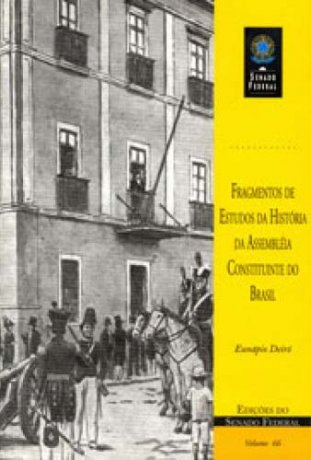 Capa do livro Fragmentos de estudos da história da Assembleia Constituinte do Brasil, de Eunápio Deiró