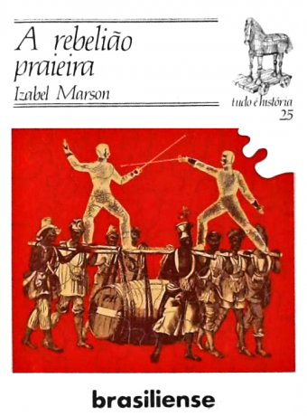 Capa do livro A Rebelião Praieira, de Izabel Marson