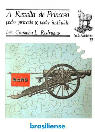 Capa do livro A Revolta de Princesa, de Inês Caminha L. Rodrigues