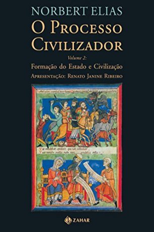 Capa do livro O Processo Civilizador  Vol.2, de Norbert Elias