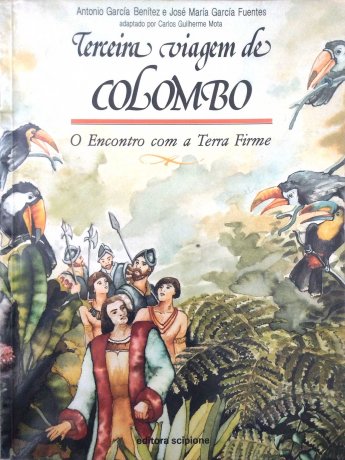 Capa do livro Terceira Viagem de Colombo, de Carlos Guilherme Mota